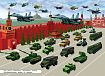 Айфолика. Развивающие многоразовые наклейки. Военный парад
